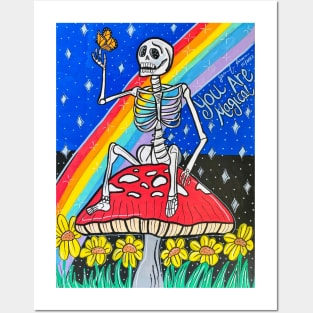 You are Magical Skeleton Posters and Art